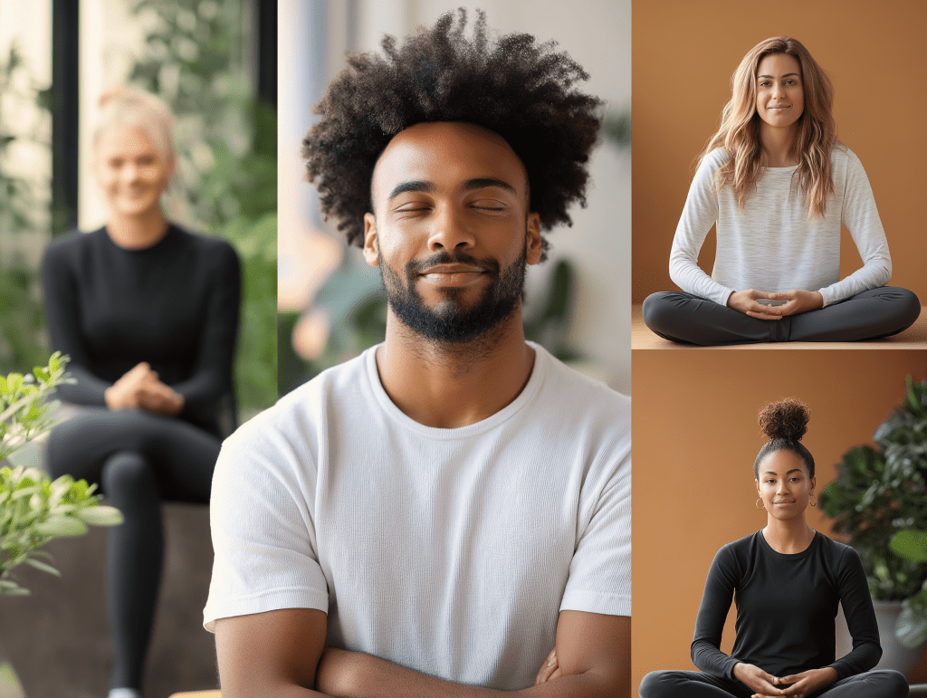 Real People, Real Results, lifestyle photography, meditation